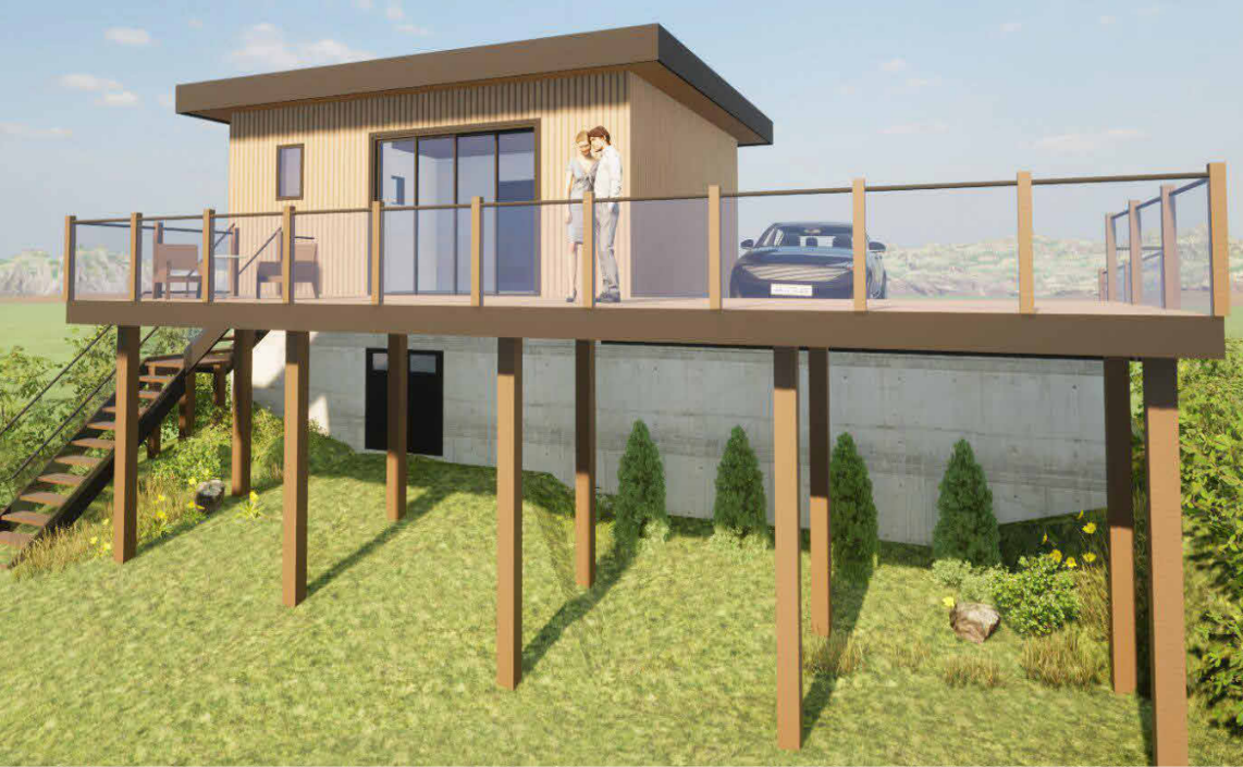 Heywood St. prefab accessory Building