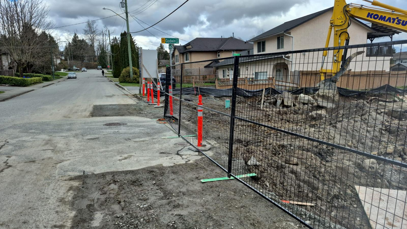 Girrard Ave Triplex Service Tie-ins